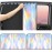 2PCS Holographic Rear Car Window Shades Blackout 99%,Strong Magnetic Car Window Shade Keeps Interior Cool & Car Decoration