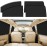 4 PCS Side Window Sun Shade Black Privacy Sunshade - Magnetic Curtain Blinds Covers - Keeps Cooler Screen