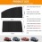 4 PCS Side Window Sun Shade Black Privacy Sunshade - Magnetic Curtain Blinds Covers - Keeps Cooler Screen