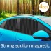 Car Window Shades 4pcs-Car Side Window Sun Shade Car Curtain Pleated Silky UV Protection Privacy Baby Suction Magnetic 4pcs