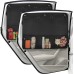 Car Window Shade, 2 Pack Car Side Window Curtain with Storage Pockets Blackout Car Rear Window Sunshades 7 Suction Cups