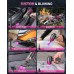 Handheld Car Vacuum Cleaner Cordless, 15000PA High Power Car Vacuum Cleaner & Air Duster, 4-in-1 Portable with LED Light