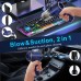 Handheld Car Vacuum Cleaner, 9000Pa 120W High Power Wet and Dry Handheld Car Vacuum Cleaner with LED Light and Multi-Nozzles