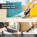Handheld Vacuum Cordless,with Brushless Motor & 14000Pa Suction, 1.2lbs Lightweight, LED Light, Slim Mini Vacuum Cleaner