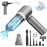 Mini Vacuum Cordless, Portable, 4-in-1 20000PA High Power Portable Rechargeable Vacuum Cleaner with Brushless Motor