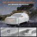 Waterproof SUV Car Cover: 6-Layer Protection,Universal Fit up to 177 inches with Zipper Door & Windproof Straps
