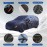 Heavy Duty SUV Car Cover Waterproof All Weather Protection with Cotton Liner,Car Cover for Automobiles All Weather Waterproof