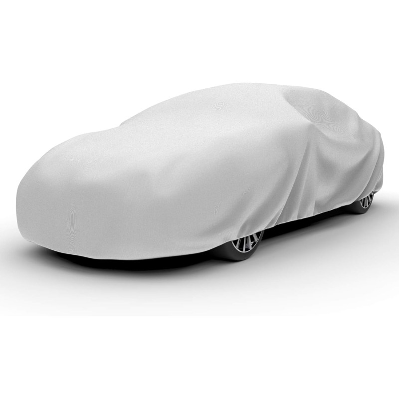 Car Cover Dirtproof, Scratch Resistant, Breathable, Dustproof, Car Cover Fits Sedans up to 200", Gray