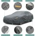 16 Layers Car Cover Waterproof All Weather, Heavy Duty Full Exterior Cover Universal Fit Coupe Ford Mustang etc.