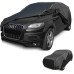Duty Car Cover,Soft Lining,Driver&Trunk Zipper,Car Cover Waterproof All Weather,Sun UV Rain Snow Sand Protect Vehicle Painting