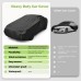 Duty Car Cover,Soft Lining,Driver&Trunk Zipper,Car Cover Waterproof All Weather,Sun UV Rain Snow Sand Protect Vehicle Painting