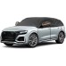 Half Car Cover for SUV(184"-212"), Windshield Snow Cover Hail Protector Car Cover Sunroof Cover for Dustproof Sunproof