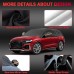 Half Car Cover for SUV(184"-212"), Windshield Snow Cover Hail Protector Car Cover Sunroof Cover for Dustproof Sunproof