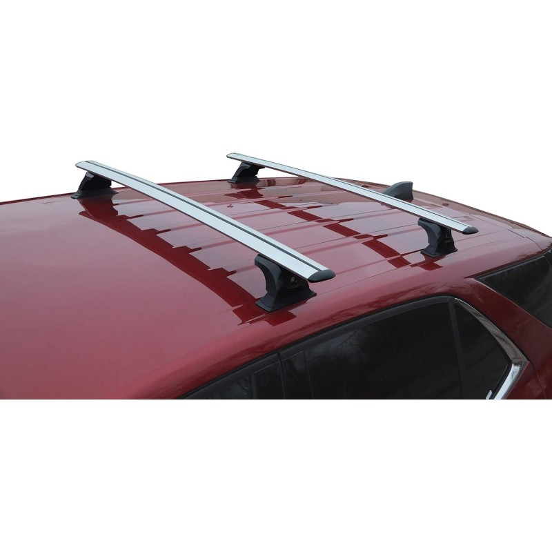 Heavy Duty Anti-Theft Premium Aluminum Roof Bars Roof Rack Crossbars Compatible with 2018-2019 Chevy Without Roof Rails