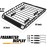 46" x 36" x 4-1/2" Roof Rack Rooftop Cargo Carrier Steel Basket, Car Top Luggage Holder for SUV and Pick Up Trucks - 150 lb.