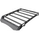Roof Rack Compatible with 2005-2023 Toyota Double Cab | Upper Storage for Outdoors Gear | Paintable Accent Color Inserts